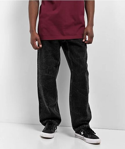 Ambush Embroidered Ninth Hall Black Denim Jeans