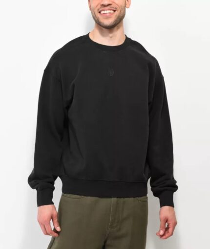 Ninth Hall Fundamental Black Men’s Crewneck Sweatshirt