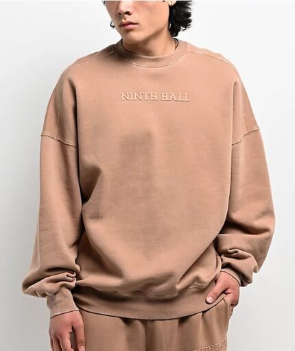 Ninth Hall Fundamentals Logo Chanterelle Men’s Sweatshirt