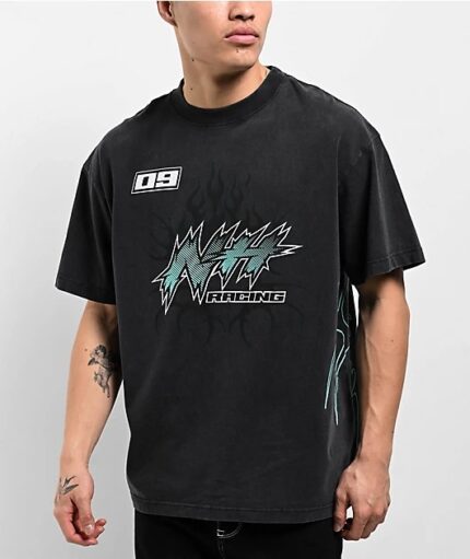 Ninth Hall Lane Vintage T-Shirt Black
