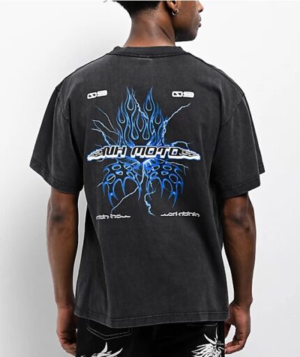 Ninth Hall Race Wash Streetwear T-Shirt